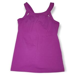 Athleta magenta racer back tank top